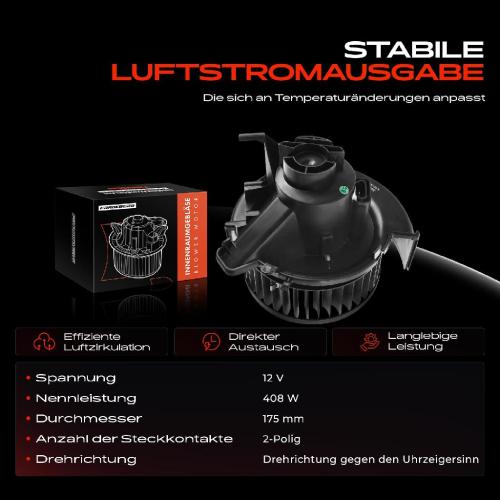 1x Gebläsemotor Innenraumgebläse für Opel Zafira A Großraumlimousine F75 T98 Bild 1x Gebläsemotor Innenraumgebläse für Opel Zafira A Großraumlimousine F75 T98