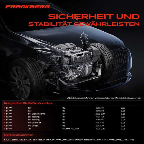 2x Motorlager Vorne für BMW 5er 6er 7er F01 F18 2.5L 3.0L 2008-2018 Bild 2x Motorlager Vorne für BMW 5er 6er 7er F01 F18 2.5L 3.0L 2008-2018