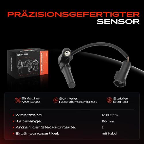 1x Kurbelwellensensor Impulsgeber für Citroën C5 1-3 Jumpy Peugeot 206 308 Renault Kangoo 1.4L-2.0L Bild 1x Kurbelwellensensor Impulsgeber für Citroën C5 1-3 Jumpy Peugeot 206 308 Renault Kangoo 1.4L-2.0L