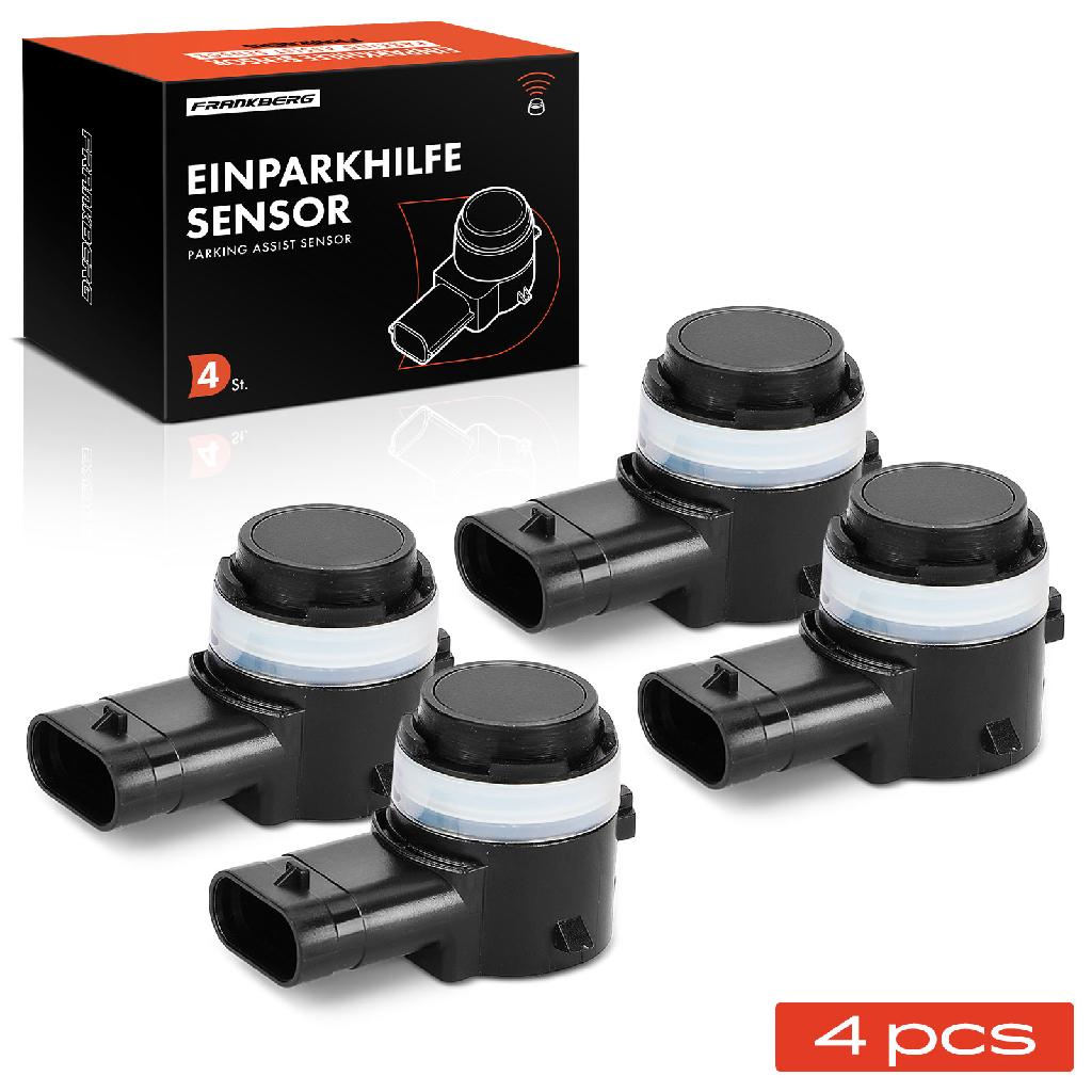 Frankberg 4x Parksensor PDC Sensor Vorne und Hinten für VW Golf Audi A3-A8 Q2-Q8 Skoda Seat Porsche 911