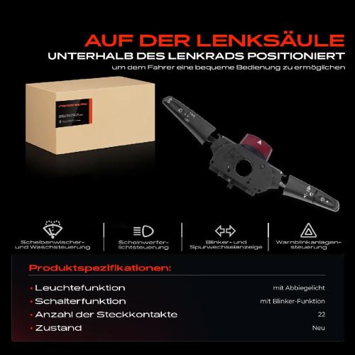 1x Kombischalter Lenkstockschalter für VW LT 28-46 II Pritsche/Fahrgestell Bus Mercedes-Benz W638 Bild 1x Kombischalter Lenkstockschalter für VW LT 28-46 II Pritsche/Fahrgestell Bus Mercedes-Benz W638