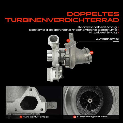 1x Abgasturbolader für Mercedes-Benz Viano W639 Vito Bus Vito/Mixto Kasten 2.2L 3.0L 2003-2014 Bild 1x Abgasturbolader für Mercedes-Benz Viano W639 Vito Bus Vito/Mixto Kasten 2.2L 3.0L 2003-2014