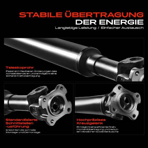 1x Kardanwelle Gelenkwelle Hinterachse für KIA Sorento I JC 2.5L 2002-2011 Bild 1x Kardanwelle Gelenkwelle Hinterachse für KIA Sorento I JC 2.5L 2002-2011