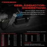 1x Widerstand Vorwiderstand Gebläsemotor für Ford C-Max Fiesta V VI Focus II Mondeo IV S-Max