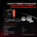 1x Zahnriemensatz Zahnriemen für Alfa Romeo Giulietta 940 Fiat 500L Doblo 263 Tipo