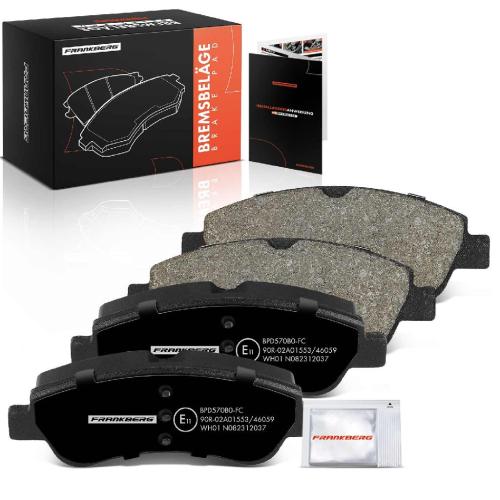 4x Bremsbeläge Vorderachse für Opel Corsa F Crossland X Peugeot 1007 2008 206 CC Schrägheck Stufenheck SW 207 Bild 4x Bremsbeläge Vorderachse für Opel Corsa F Crossland X Peugeot 1007 2008 206 CC Schrägheck Stufenheck SW 207