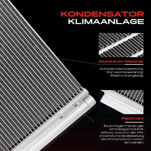 Frankberg 1x Kondensator Klimaanlage für Opel Meriva B S10 Vauxhall Meriva MK II Bild Frankberg 1x Kondensator Klimaanlage für Opel Meriva B S10 Vauxhall Meriva MK II