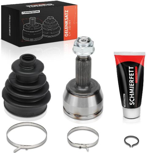 Frankberg 1x Antriebswelle Gelenksatz Vorderachse für Ford Fiesta IV JA JB KA RB Mazda 121 III JASM Bild Frankberg 1x Antriebswelle Gelenksatz Vorderachse für Ford Fiesta IV JA JB KA RB Mazda 121 III JASM