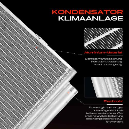 1x Kondensator Klimaanlage für MG ZT Rover 75 1.8 2.0L 2.5L 4.6L 1999-2005 Bild 1x Kondensator Klimaanlage für MG ZT Rover 75 1.8 2.0L 2.5L 4.6L 1999-2005