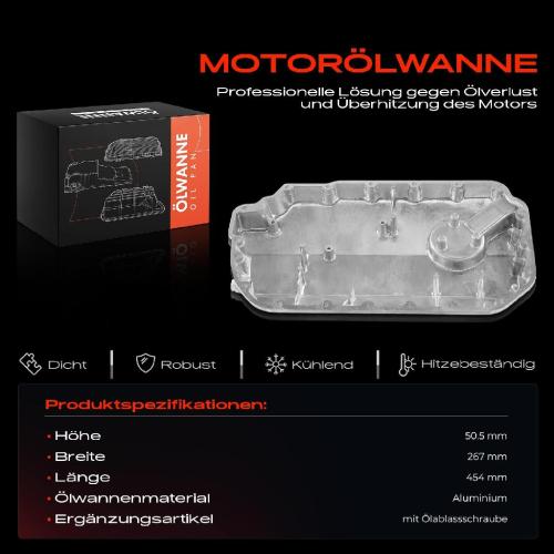 Frankberg 1x Ölwanne Motorölwanne für VW Passat 3B2 3B3 3B5 3B6 Audi A4 B5 B6 1997-2005 2.5L Bild Frankberg 1x Ölwanne Motorölwanne für VW Passat 3B2 3B3 3B5 3B6 Audi A4 B5 B6 1997-2005 2.5L