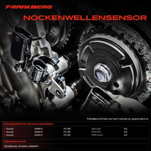 1x Nockenwellenposition Sensor für Suzuki Swift IV FZ NZ Bj ab 2010 1.2L Bild 1x Nockenwellenposition Sensor für Suzuki Swift IV FZ NZ Bj ab 2010 1.2L