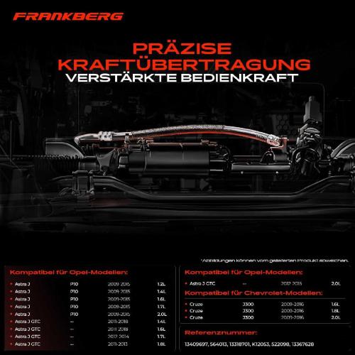 1x Seilzug Feststellbremse Hinterachse rechts für Chevrolet Cruze J300 Opel Astra J P10 Bild 1x Seilzug Feststellbremse Hinterachse rechts für Chevrolet Cruze J300 Opel Astra J P10