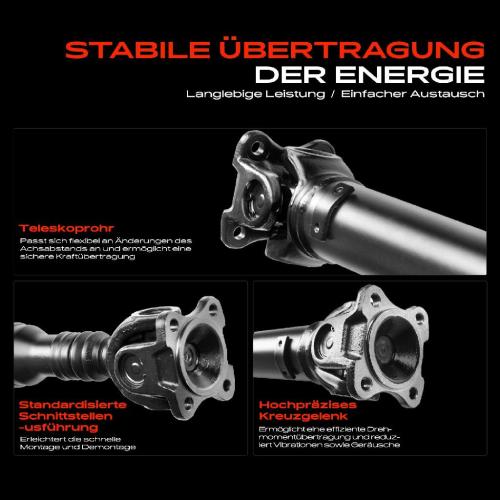 Frankberg 1x Kardanwelle Gelenkwelle Vorderachse für Mercedes-Benz E-Klasse W210 E-Klasse T-Model S210 1996-2003 Bild Frankberg 1x Kardanwelle Gelenkwelle Vorderachse für Mercedes-Benz E-Klasse W210 E-Klasse T-Model S210 1996-2003