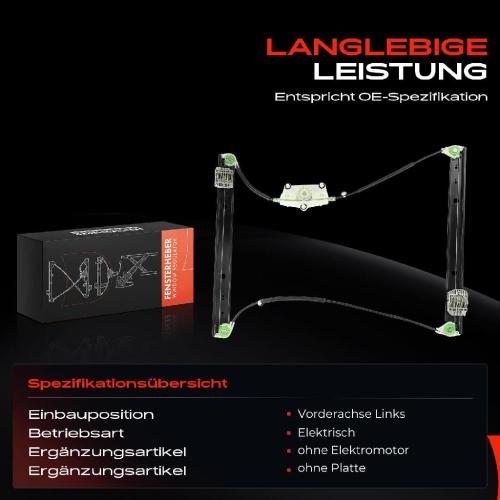 Frankberg 1x Fensterheber Vorne Links für Audi Q7 4LB 3.0L 3.6L 4.1L 4.2L 5.9L Bild Frankberg 1x Fensterheber Vorne Links für Audi Q7 4LB 3.0L 3.6L 4.1L 4.2L 5.9L