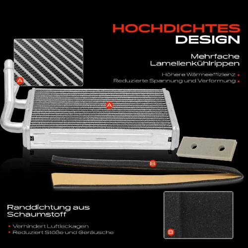 1x Wärmetauscher Innenraumheizung für Ford Transit Bus/Kasten FA Transit Tourneo Bild 1x Wärmetauscher Innenraumheizung für Ford Transit Bus/Kasten FA Transit Tourneo