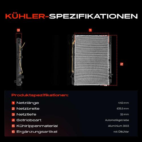 Frankberg 1x Kühler Wasserkühler Motorkühler für KIA Carnival/Grand Carnival III VQ UP GQ Bild Frankberg 1x Kühler Wasserkühler Motorkühler für KIA Carnival/Grand Carnival III VQ UP GQ