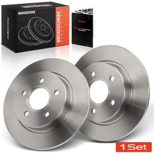 Frankberg 2x Bremsscheiben Hinterachse für Ford Focus III Kasten/Schrägheck Stufenheck Turnier Van 2010-2020 Bild Frankberg 2x Bremsscheiben Hinterachse für Ford Focus III Kasten/Schrägheck Stufenheck Turnier Van 2010-2020