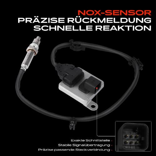 1x Nox Sensor Nitrogen Oxide Lamdasonde nach SCR-Katalysator für Opel Zafira Tourer C Vauxhall Zafira MK III Bild 1x Nox Sensor Nitrogen Oxide Lamdasonde nach SCR-Katalysator für Opel Zafira Tourer C Vauxhall Zafira MK III