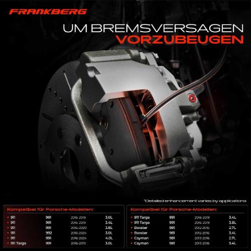2x Warnkontakt Bremsbelagverschleiß Vorderachse für Porsche 911 991 992 Boxster Cayman Bild 2x Warnkontakt Bremsbelagverschleiß Vorderachse für Porsche 911 991 992 Boxster Cayman