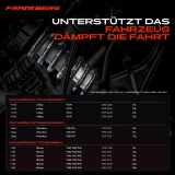 2x Fahrwerksfeder Vorderachse für VW Sharan 7M Seat Alhambra 7V Ford Galaxy