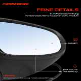 1x Außenspiegel Rechts für VW Golf VI 5K1 1.2L 1.4L 1.6L 1.8L 2.0L 2.5L 2008-2013