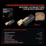 2x Parksensor PDC Sensor Hinten für Peugeot 307 807 Citroën C2 C3 C8 Berlingo