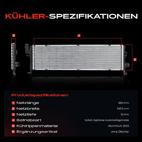 1x Kühler Wasserkühler Motorkühler für Mercedes-Benz S-Klasse W223 V223 Z223 S 350 450 500 580 Bild 1x Kühler Wasserkühler Motorkühler für Mercedes-Benz S-Klasse W223 V223 Z223 S 350 450 500 580