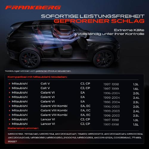 1x Klimakompressor für Mitsubishi Galant EA EC Colt CJ CP Lancer CJ CP 1996-2004 Bild 1x Klimakompressor für Mitsubishi Galant EA EC Colt CJ CP Lancer CJ CP 1996-2004