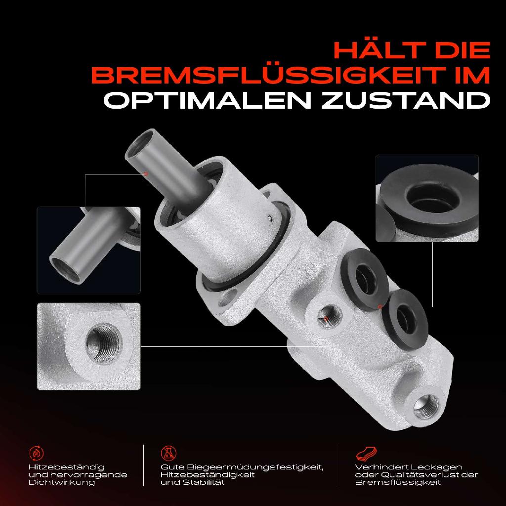 1x Hauptbremszylinder Bremszylinder für Renault Clio II BB CB 1.2L-1.9L