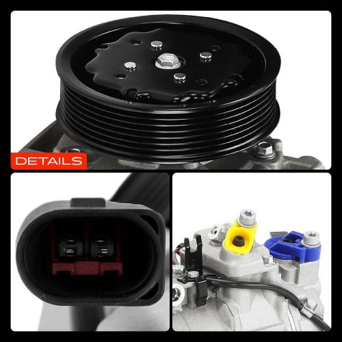 Frankberg 1x Klimakompressor für Audi A8 4E2 4E8 3.0L 3.7L VW Phaeton 3D 4.2L 2002-2007 Bild Frankberg 1x Klimakompressor für Audi A8 4E2 4E8 3.0L 3.7L VW Phaeton 3D 4.2L 2002-2007