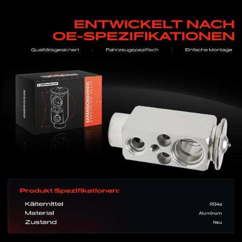 1x Expansionsventil Klimaanlage für VW Golf Audi Fiat Opel Peugeot Renault Toyota Bild 1x Expansionsventil Klimaanlage für VW Golf Audi Fiat Opel Peugeot Renault Toyota
