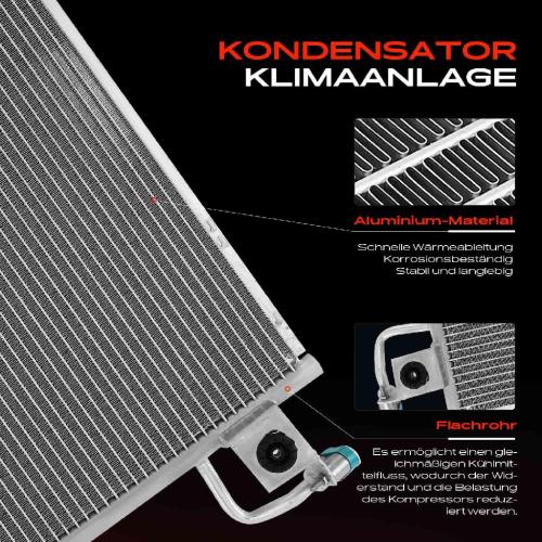 1x Kondensator Klimaanlage für Mitsubishi Pajero 2000-2007 2.5L 3.2L 3.5L Bild 1x Kondensator Klimaanlage für Mitsubishi Pajero 2000-2007 2.5L 3.2L 3.5L