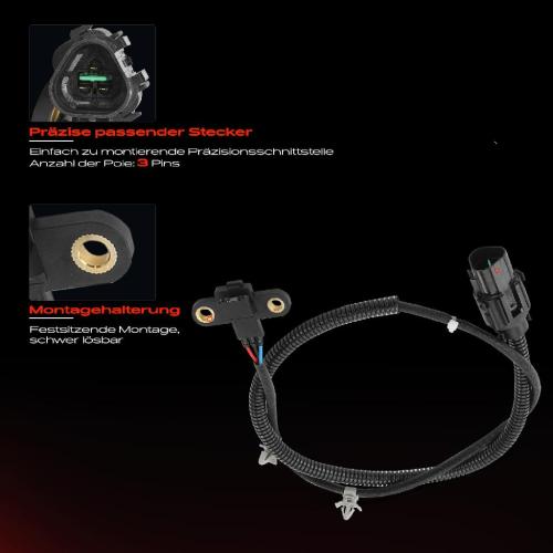 1x Kurbelwellensensor Impulsgeber für Hyundai Sonata Y-2 Y-3 EF Trajet FO KIA Magentis MS 2.0L Bild 1x Kurbelwellensensor Impulsgeber für Hyundai Sonata Y-2 Y-3 EF Trajet FO KIA Magentis MS 2.0L