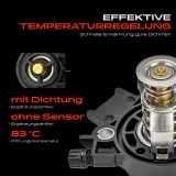 1x Thermostat Kühlmittel für Peugeot 208 I Citroën C3 II C-Elysee DD DS DS3