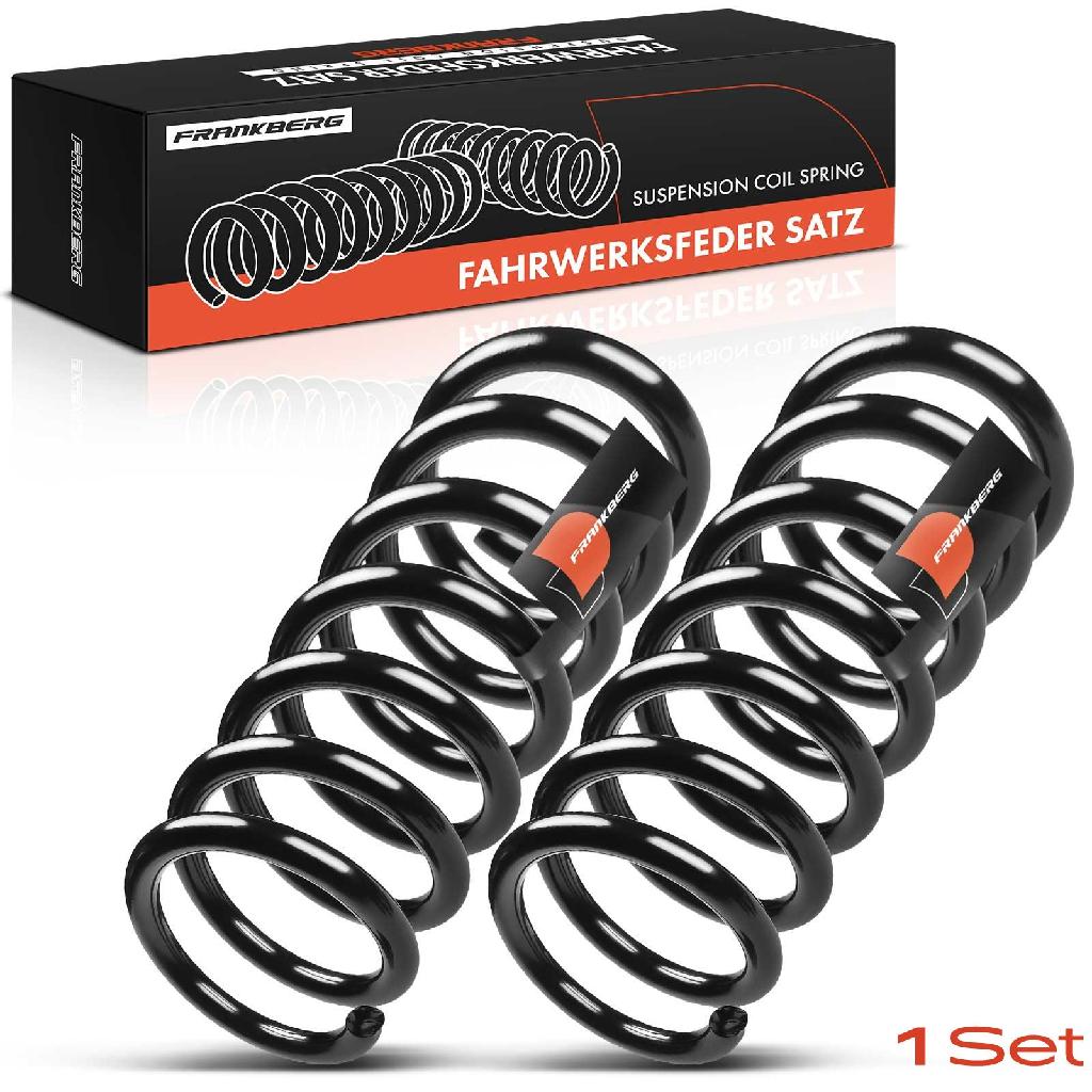 Frankberg 2x Fahrwerksfeder Hinterachse für Chevrolet Captiva C100 C140 Opel Antara L07 2006-2021