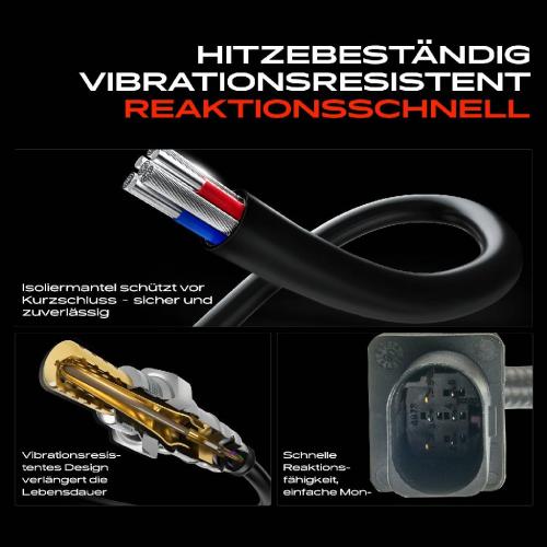 Frankberg 1x Lambdasonde Regelsonde Vor Katalysator für BMW E90 F20 E60 Mercedes-Benz W204 Citroën C3 Bild Frankberg 1x Lambdasonde Regelsonde Vor Katalysator für BMW E90 F20 E60 Mercedes-Benz W204 Citroën C3