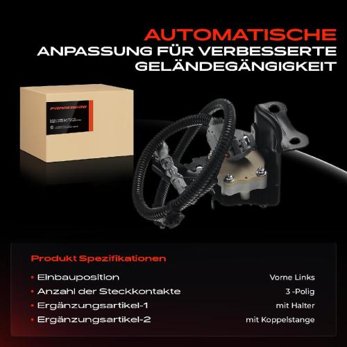 1x Höhensensor Niveauregulierung Vorne Links für Toyota Land Cruiser Lexus LX470 Bild 1x Höhensensor Niveauregulierung Vorne Links für Toyota Land Cruiser Lexus LX470