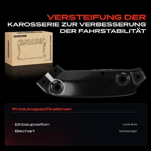1x Schlossträger Vorne Links für VW Jetta IV 162 163 AV2 AV3 1.4L 1.8L 2.0L Bild 1x Schlossträger Vorne Links für VW Jetta IV 162 163 AV2 AV3 1.4L 1.8L 2.0L