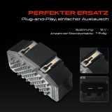1x Widerstand Vorwiderstand Gebläsemotor für Audi A4 8K B8 A5 8T 8F7 A8 4H_Q5 8R