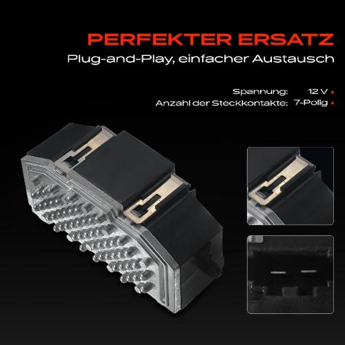 1x Widerstand Vorwiderstand Gebläsemotor für Audi A4 8K B8 A5 8T 8F7 A8 4H_Q5 8R Bild 1x Widerstand Vorwiderstand Gebläsemotor für Audi A4 8K B8 A5 8T 8F7 A8 4H_Q5 8R