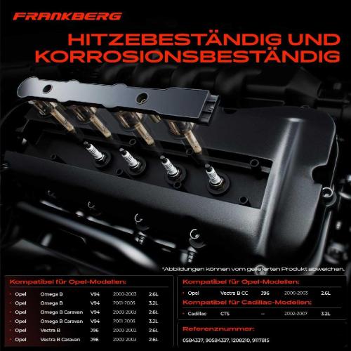 Frankberg 1x Zündmodul Zündspule für Cadillac CTS Opel Omega B Caravan Vectra CC 3.2L 2.6L 2000-2007 Bild Frankberg 1x Zündmodul Zündspule für Cadillac CTS Opel Omega B Caravan Vectra CC 3.2L 2.6L 2000-2007