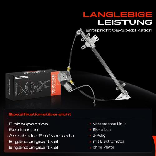 1x Fensterheber Vorne Links für Ford Maverick Nissan Terrano Bild 1x Fensterheber Vorne Links für Ford Maverick Nissan Terrano