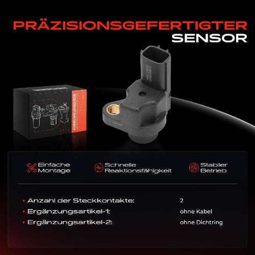 1x Kurbelwellensensor Impulsgeber für Suzuki Baleno EG Swift II Grand Vitara I Wagon R 1.0L-1.8L Bild 1x Kurbelwellensensor Impulsgeber für Suzuki Baleno EG Swift II Grand Vitara I Wagon R 1.0L-1.8L