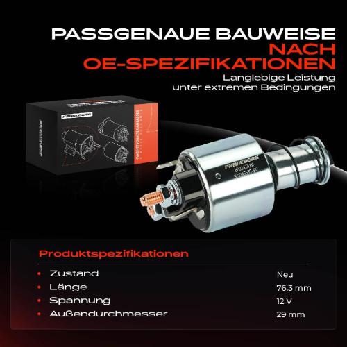 1x Magnetschalter Starter für Fiat Cinquecento Punto Marea Lancia Y Y10 Bild 1x Magnetschalter Starter für Fiat Cinquecento Punto Marea Lancia Y Y10