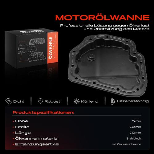 Frankberg 1x Ölwanne Motorölwanne für Nissan NV300 Qashqai Opel Vivaro Renault Megane Scénic Trafic 1.6L Bild Frankberg 1x Ölwanne Motorölwanne für Nissan NV300 Qashqai Opel Vivaro Renault Megane Scénic Trafic 1.6L