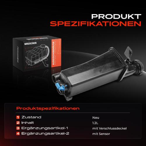 1x Ausgleichsbehälter Kühlmittelbehälter für BMW 3er Cabriolet Coupe Touring E46 X5 E53 Bild 1x Ausgleichsbehälter Kühlmittelbehälter für BMW 3er Cabriolet Coupe Touring E46 X5 E53
