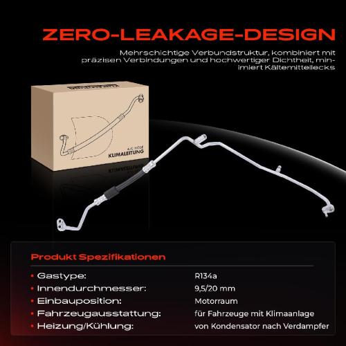 1x Hochdruckleitung Klimaanlage für VW Golf VII Audi A3 8V Seat Skoda Bild 1x Hochdruckleitung Klimaanlage für VW Golf VII Audi A3 8V Seat Skoda