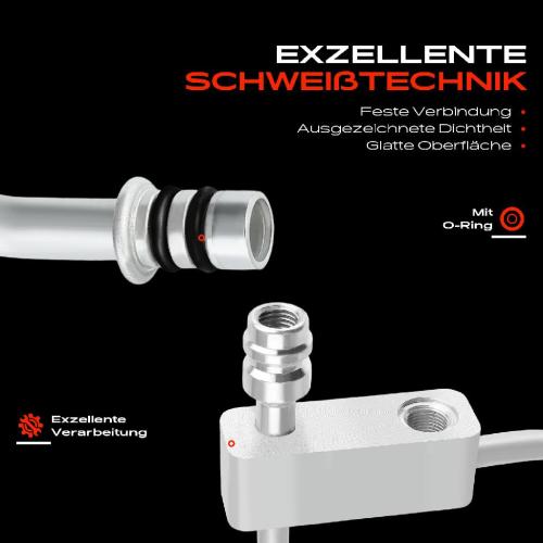 1x Hochdruckleitung Klimaanlage für Toyota Avensis T25 2003-2008 Bild 1x Hochdruckleitung Klimaanlage für Toyota Avensis T25 2003-2008