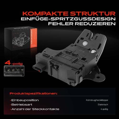 1x Türschloss Fahrzeugheckklappe für Opel Astra J Cascada W13 Chevrolet Aveo T300 Bild 1x Türschloss Fahrzeugheckklappe für Opel Astra J Cascada W13 Chevrolet Aveo T300