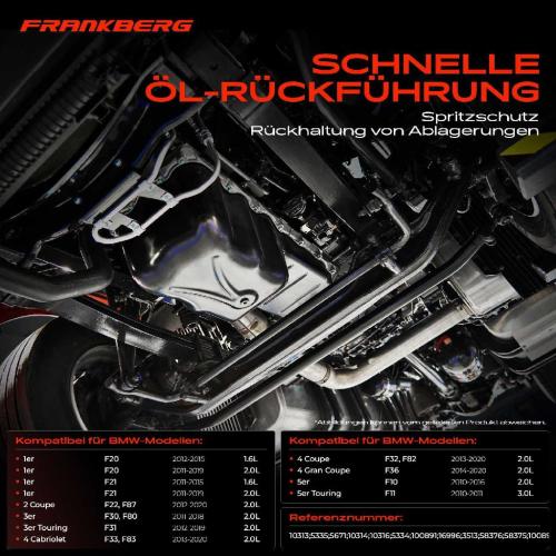 1x Ölwanne Motorölwanne für BMW 1er F20 F21 3er F30 F31 F34 4 F32 F82 F36 5er F07 F10 F11 2 F22 Bild 1x Ölwanne Motorölwanne für BMW 1er F20 F21 3er F30 F31 F34 4 F32 F82 F36 5er F07 F10 F11 2 F22